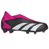 ADIDAS detské kopačky PREDATOR ACCURACY.3 LL FG čierna ružová Farba - hlavná: Čierna, Farba - doplnková: Ružová, Veľkosť obuv: 28.5