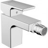 Hansgrohe Vernis Shape - Páková bidetová batéria s kovovou odtokovou súpravou s tiahlom, chróm 71219000