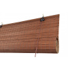 Zatemňovací bambusová roleta hnědá -2. jakost Šířka rolety: 100 cm, Rozvin rolety: 100 cm