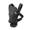 BABYBJORN BabyBjörn nosítko MINI Black Woven Farba: Charcoal Grey 3D Jersey