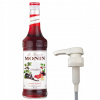 Barmanský sirup na nápoje MONIN Grenadine 700 ml + Pumpička