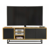 Tabuľka tabuľky RTV TV Loft Retro Oak/Black LFT003A (Tabuľka tabuľky RTV TV Loft Retro Oak/Black LFT003A)
