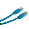 PremiumCord sp6utp030B Patch, UTP RJ45-RJ45 CAT6, 3m, modrý