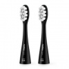 Náhradné hlavice Niceboy ION Sonic Soft black (2 ks) čierna