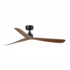 FARO Barcelona FARO 34197-Stropný ventilátor ROCKER M, priemer 132 cm, hnedo-čierny + diaľkové ovládanie 34197 + záruka 3 roky zadarmo