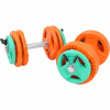 Gorilla Sports Súprava pogumovaných činiek 30 kg