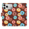 Flipové puzdro iSaprio - Donuts Pattern - iPhone 17 Pro Max