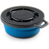 GSI OUTDOORS Escape Bowl + Lid; blue