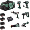 Metabo sada náradia 4x4,0Ah 12ks Combo Set 6.1 685211000