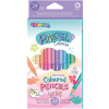 Colorino, 87737PTR, sada delených pasteliek, pastelové odtiene, 12 ks/24 farieb