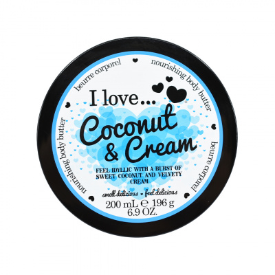 I Love Coconut & Cream Nourishing Body Butter 200 ml