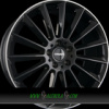 CARMANI CA 17 FRITZ 8x19 5x112 ET45.00 black lip polish (blp)