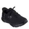 Skechers Edgeride Runners Womens Blk Knit/Tr 5 (38)