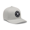 Fox Racing Fox Badge Flexfit Hat, pánska šiltovka - Light Grey Veľkosť: S/M