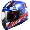 Integrální moto helma LS2 FF353 Rapid Naughty červeno-bílo-černá