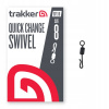 Trakker Obratlík Quick Change Swivel Veľkosť 8 10 ks