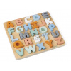 Drevené vkladacie puzzle Abedeca Alphabet Puzzle Sweet Cocoon Janod 26 dielov od 24 mes J04412