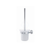 DURAVIT D-Code WC kefa nástenná, matné sklo/chróm, 0099271000