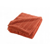 Prikrývka Douceur d'intérieur polyester 180 cm x 220 cm oranžová