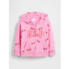 GAP Baby mikina s logom Ružová 2YRS Ružová Ružová