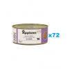 APPLAWS Cat Adult Mackerel with Sardine in Broth makrela a sardinky vo vývare 72x70 g