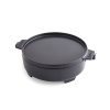 Weber Gourmet BBQ Systém Liatinový hrniec s pokrievkou, 6,8 l, vhodný pre: grilovacie rošty Weber Gourmet BBQ Systém, 8857