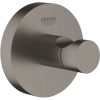 GROHE Essentials jednoduchý háčik, kartáčovaný tmavý grafit, 40364AL1