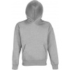 SOL´S ORIGIN / Oversize mikina s kapucňou - grey melange L