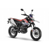 Aprilia SX 125 2018-21 nálepky dyha vzor BIELA