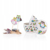 Banquet sada cukrárskych košíčkov Owls 11,5cm 24 + 24 ks