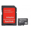SanDisk MicroSDHC karta 32GB (Class 4) + adaptér SDSDQM-032G-B35A