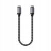 Satechi ST-TCC10M Satechi USB-C to USB-C Short , 25cm, šedý