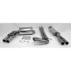 TATechnix Výfuk z nehrdzavejúcej ocele 2x70mm Volvo V70 II (S)