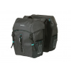 Basil Discovery 365D Doppeltasche M black 18l
