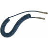 SCHNEIDER spirálová hadice 4 m z polyuretanu, 6,5x10mm se závitem2x 1/4