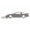 Toyota Supra MK3 kľúčenka z nehrdzavejúcej ocele