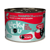 Výhodné balenie Lucky Lou Adult 24 x 200 g - hydinové a tuniak