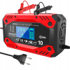 Usmerňovač nabíjačky akumulátora s funkciou opravy 12-24V 10A LCD Silný