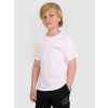 4F detské tričko biele bavlna veľkosť 140