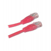 XtendLan patch kábel Cat5E, UTP - 0,25m, červený (predaj po 10 ks) (PK_5UTP0025red)