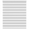 VidaXL Roleta zebra, svetlošedá, šírka tkaniny 115,9 cm, polyester