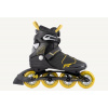 K2 F.I.T. 90 BOA čierne/žlté pánske inline korčule + zľava 200,- na príslušenstvo - US 8,5 / UK 7,5 / EU 41,5