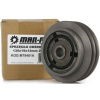 Odstredivá spojka pre motor, priemer 135 mm, hriadeľ 19 mm, 2 remenice, MAR-POL