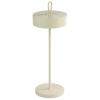 Stolová lampa „CLEO“ Ø12 cm Biela