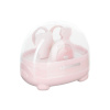 KikkaBoo Detská manikúrna sada Bear Pink