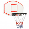 zahrada-XL Basketbalová doska biela 71x45x2 cm polyetén 93664