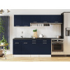 FRONTI Kuchynská linka VIVIEN 240cm - Marine blue