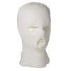MIL-TEC Kukla Balaclava Polyacryl tříotvorová Bílá