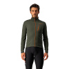 Castelli Go Jacket, Military green Veľkosť: M Mierne zateplená univerzálna bunda na bicykel