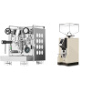 Rocket Espresso Appartamento, white + Eureka Mignon Specialita, CR cream
